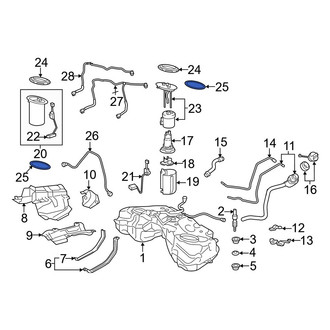 Lexus OE - Fuel Pump Tank Seal