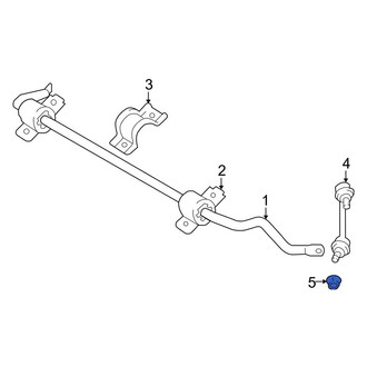 Lexus OE - Rear Suspension Stabilizer Bar Link Nut