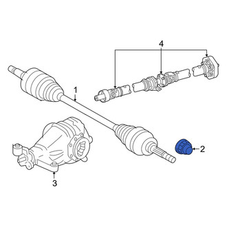 Lexus OE - Rear CV Joint Nut