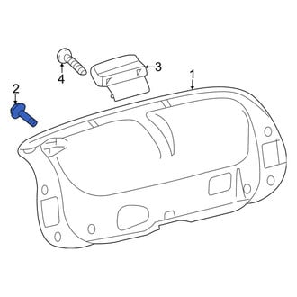 Lexus OE - Deck Lid Trim Clip
