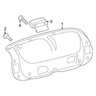 Lexus OE - Trunk Lid - Interior Trim