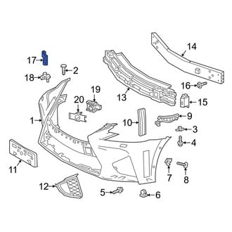 Lexus OE - Ambient Air Temperature Sensor