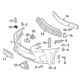 Lexus OE - Ambient Air Temperature Sensor