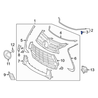 Lexus OE - Hood Seal Clip