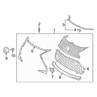 Lexus OE - Grille & Components