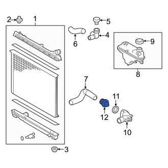 Lexus OE - Engine Coolant Thermostat