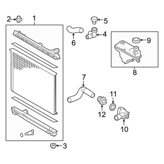 Lexus OE - Cooling - Radiator & Components