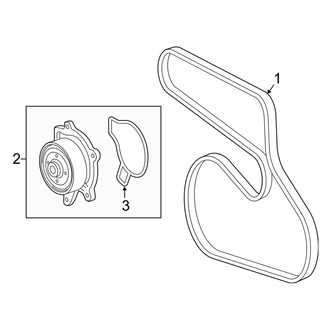 Lexus OE - Cooling - Belts & Pulleys