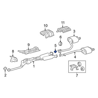 Lexus OE - Exhaust Muffler Gasket
