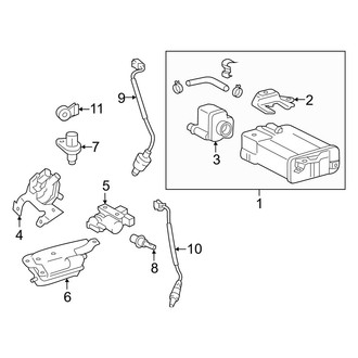 Lexus OE - Emission System - Emission Components
