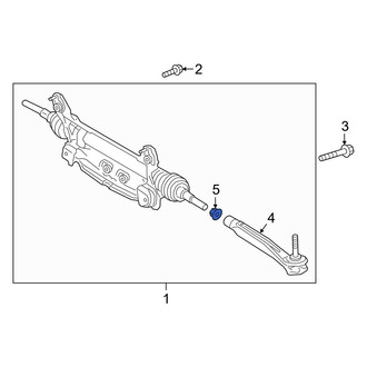 Lexus OE - Steering Tie Rod Nut