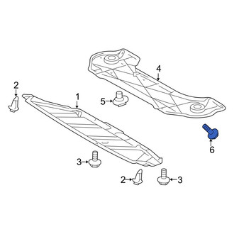 Lexus OE - Front Radiator Support Splash Shield Bolt