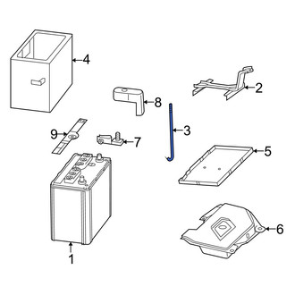 Lexus OE - Battery Hold Down Bolt