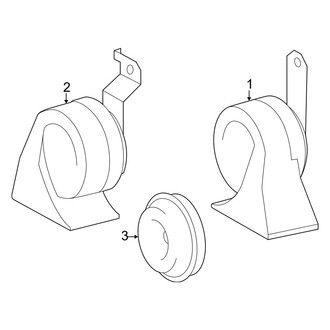 Lexus OE - Electrical - Horn