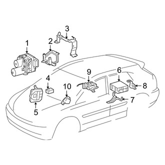 Lexus OE - Electrical - ABS Components
