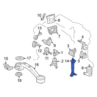 Lexus OE - Engine Torque Strut