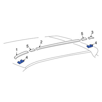 Lexus OE - Roof Drip Molding Clip