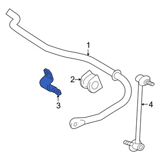 Lexus OE - Rear Suspension Stabilizer Bar Bracket