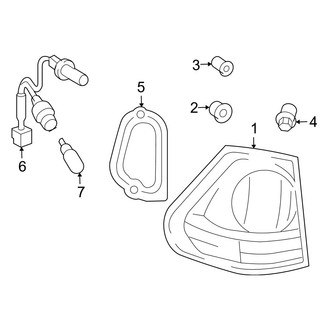 Lexus OE - Rear Lamps - Tail Lamps (Body Mounted)
