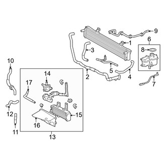 Lexus OE - Inverter Cooling Components