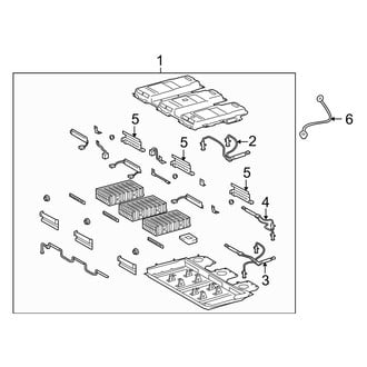 Lexus OE - Electrical - Battery (Assembly Hybrid)