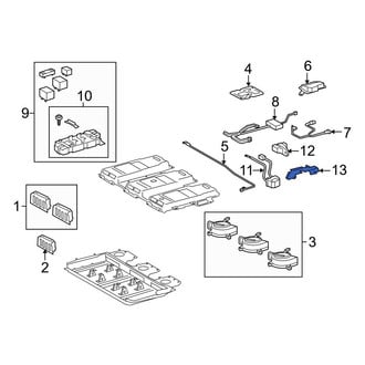 Lexus OE - Drive Motor Battery Pack Bracket