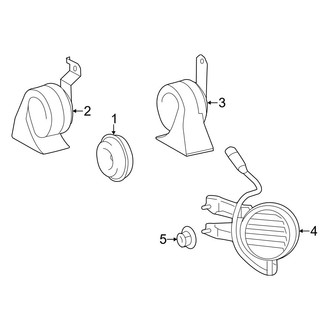 Lexus OE - Electrical - Horn (Base)
