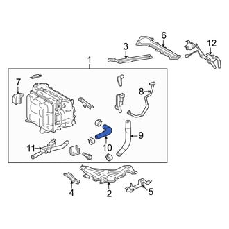 Lexus OE - Drive Motor Inverter Coolant Line