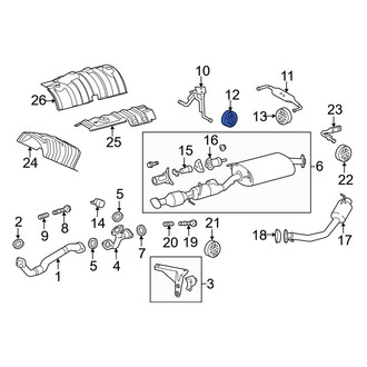 Lexus OE - Exhaust System Hanger