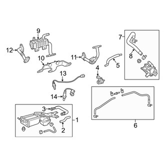 Lexus OE - Emission System - Emission Components