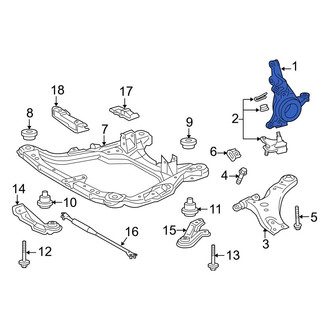 Lexus OE - Front Left Steering Knuckle
