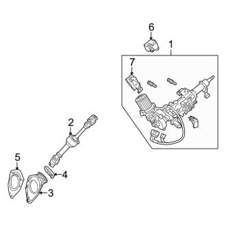 2011 Lexus RX Steering Columns, Shafts & Parts — CARiD.com