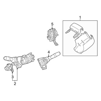 Lexus OE - Steering Column - Shroud, Switches & Levers (Base)