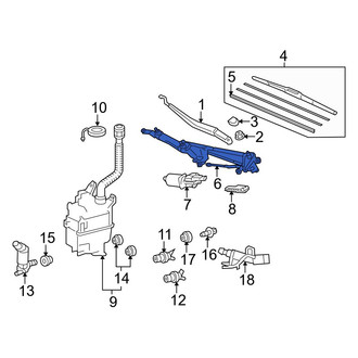 Lexus OE - Wiper Linkage