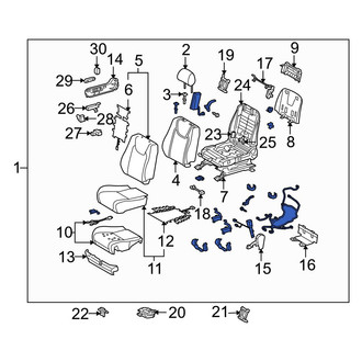 Lexus OE - Front Left Seat