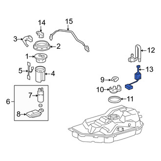 Lexus OE - Fuel Sender and Hanger Assembly
