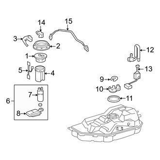 Lexus OE - Fuel System Components (Fuel Pump & Components)