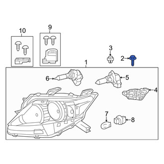 Lexus OE - Headlight Mounting Bolt