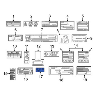 Lexus OE - Fuel Information Label