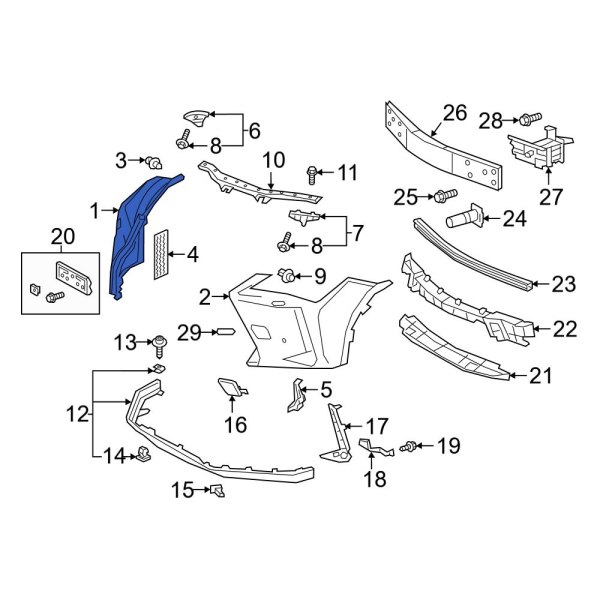 Bumper Corner Cover