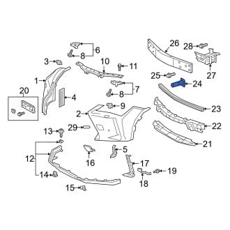 Lexus UX OEM Exterior & Body Parts — CARiD.com