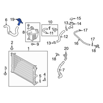 Lexus OE - Engine Coolant Inlet Flange