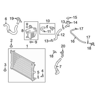 Lexus OE - Cooling - Radiator & Components