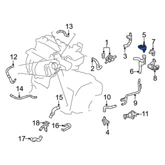 Lexus OE - HVAC Heater Control Valve