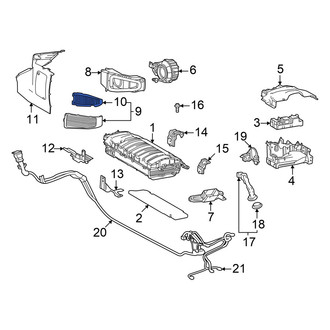 Lexus OE - Drive Motor Battery Pack Air Filter