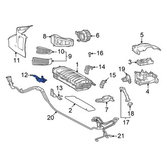 Lexus OE - Drive Motor Battery Pack Bracket