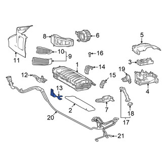 Lexus OE - Front Drive Motor Battery Pack Bracket