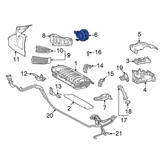 Lexus OE - Drive Motor Battery Pack Cooling Fan Assembly