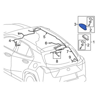 Lexus OE - Radio Antenna Cover