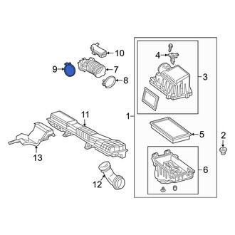 Lexus OE - Rear Engine Air Duct Clamp